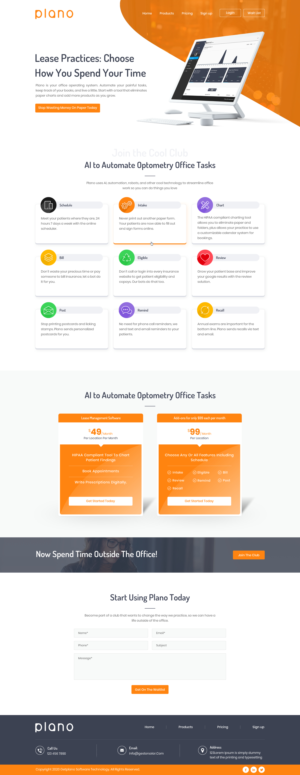 Create look and feel for existing Web Page | Web Design by Sbss