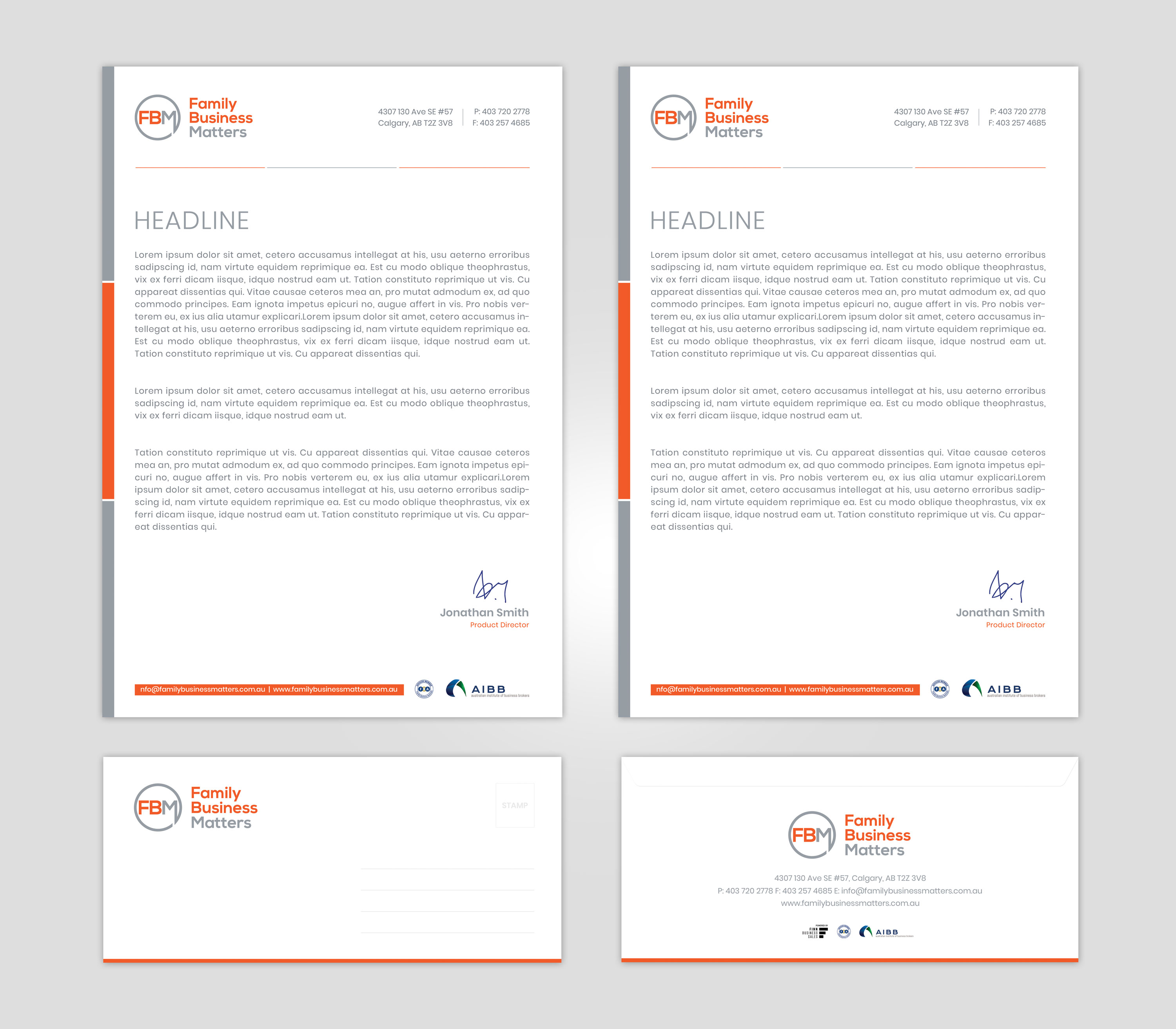 Stationery Design by Sandaruwan for Family Business Matters | Design #23939674