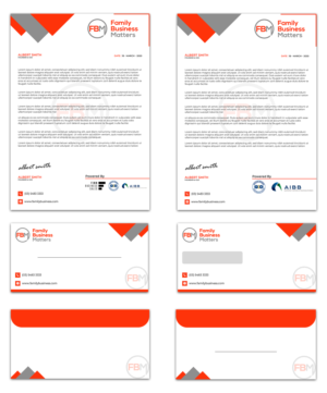 Design de Papeterie par Gexton pour Family Business Matters | Design : #23950583
