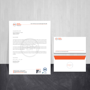 Design de Papeterie par Creations Box 2015 pour Family Business Matters | Design : #23960064