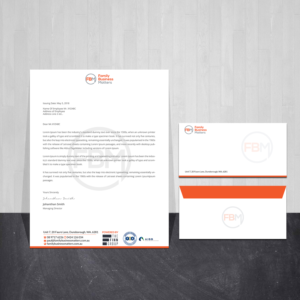 Design de Papeterie par Creations Box 2015 pour Family Business Matters | Design : #23960077