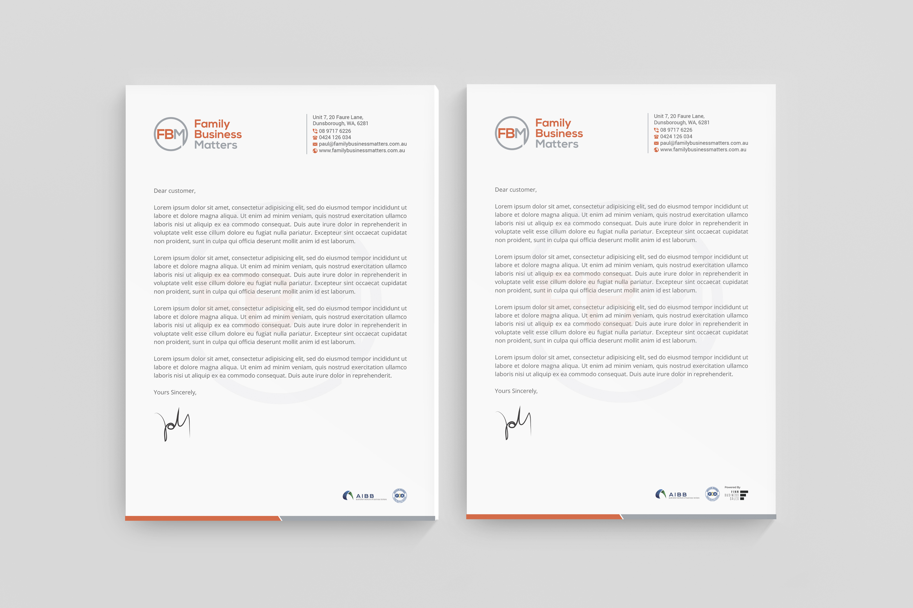 Stationery Design by R.design for Family Business Matters | Design #23936210