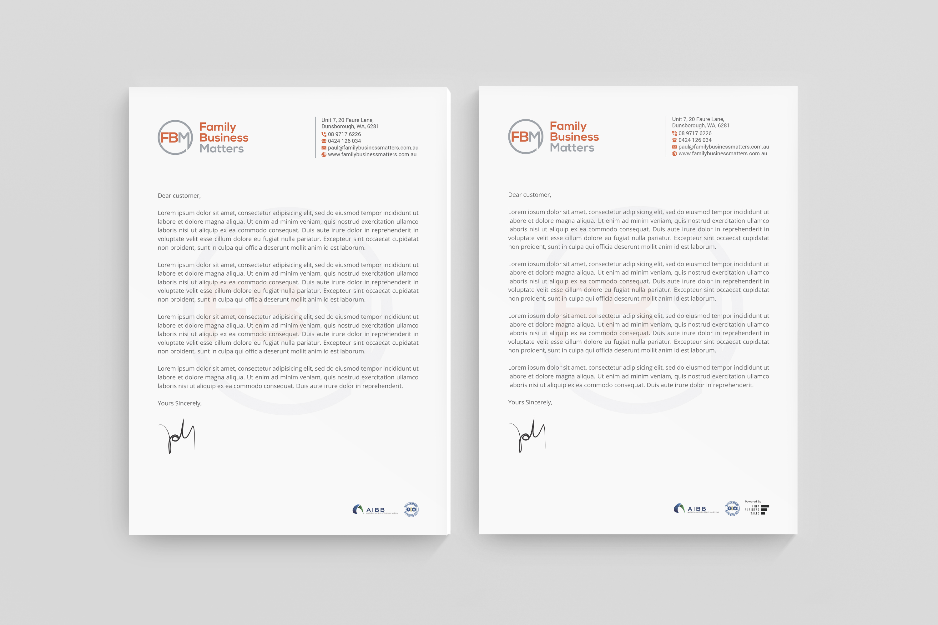 Stationery Design by R.design for Family Business Matters | Design #23936212