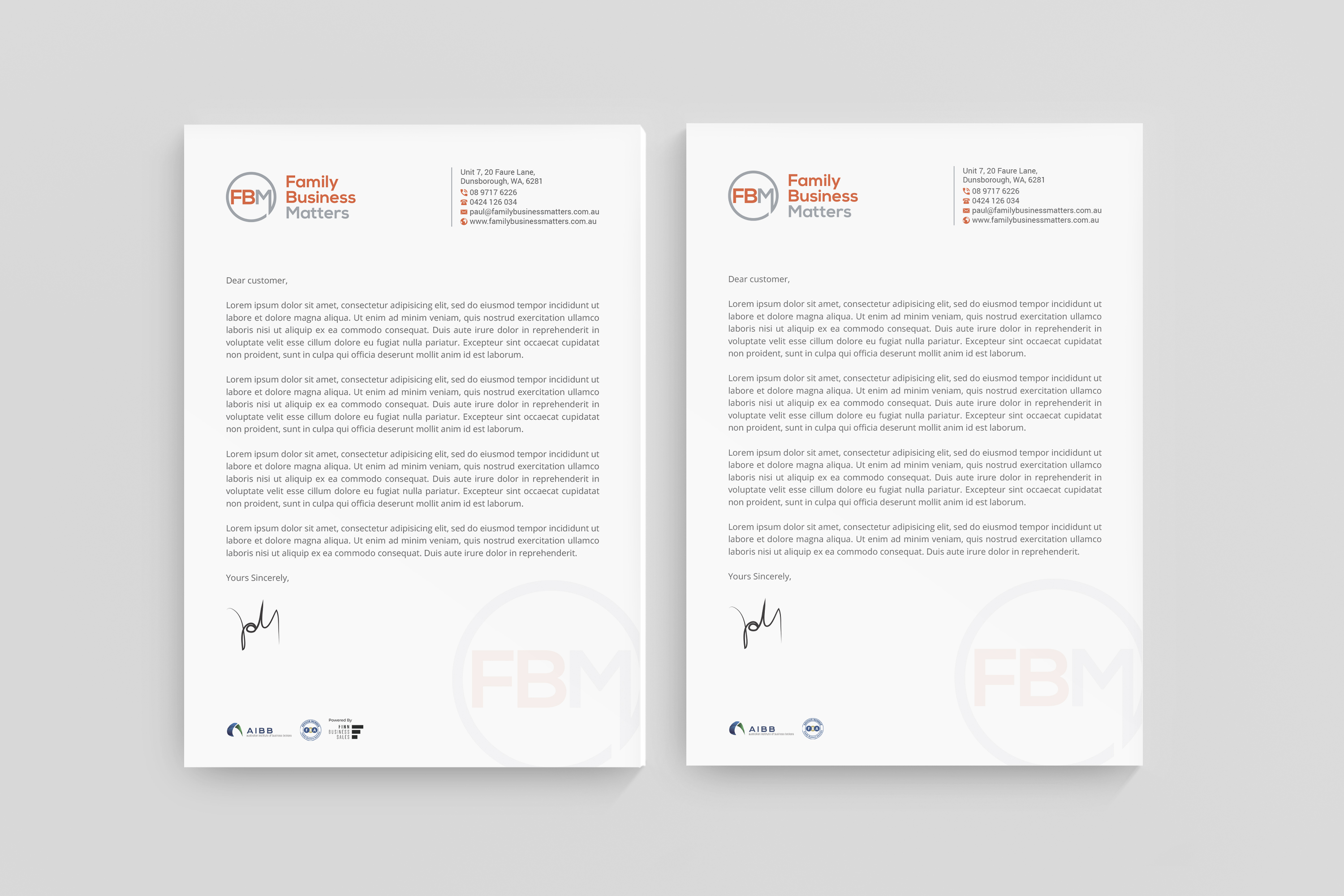 Stationery Design by R.design for Family Business Matters | Design #23936217
