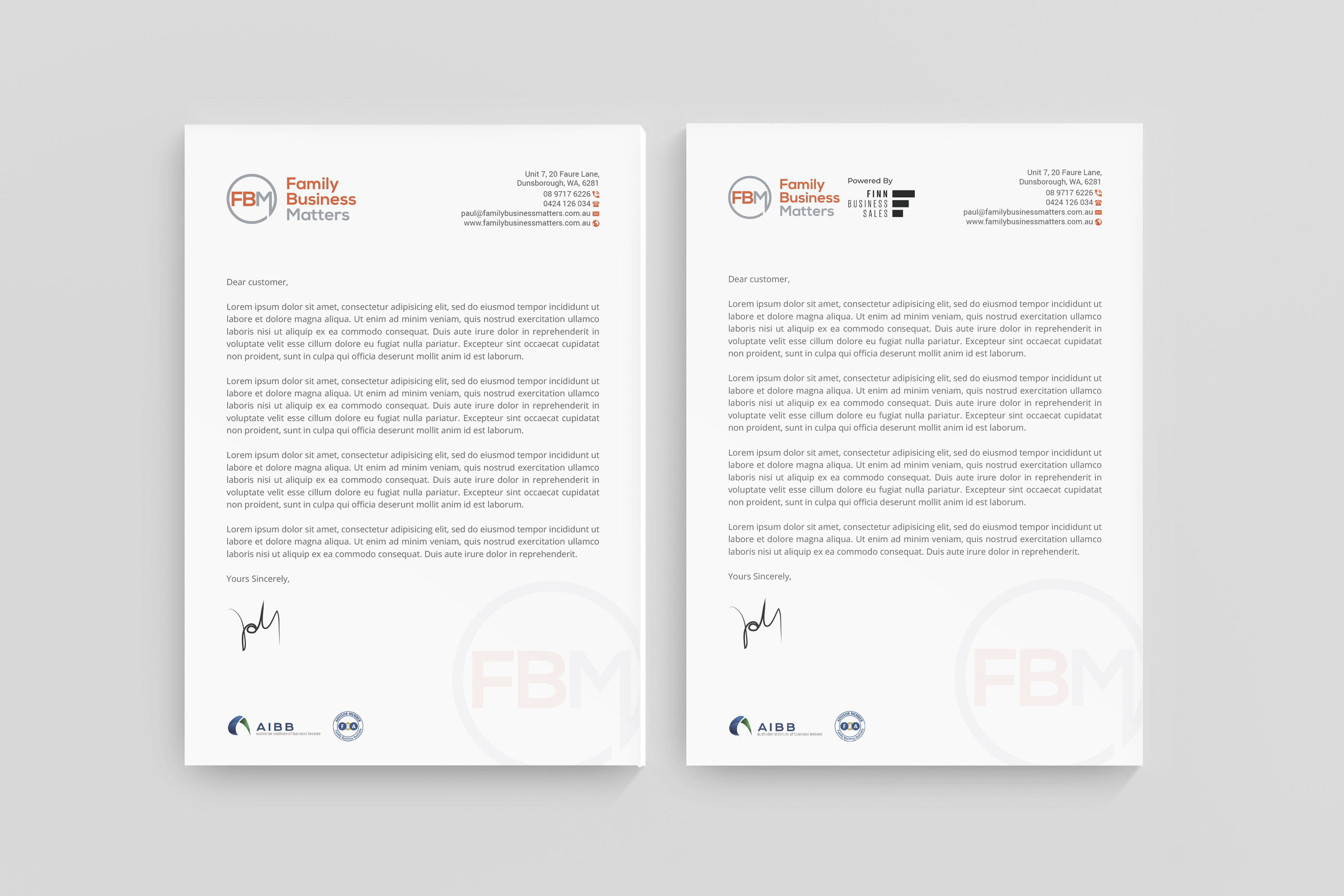 Stationery Design by R.design for Family Business Matters | Design #23954904