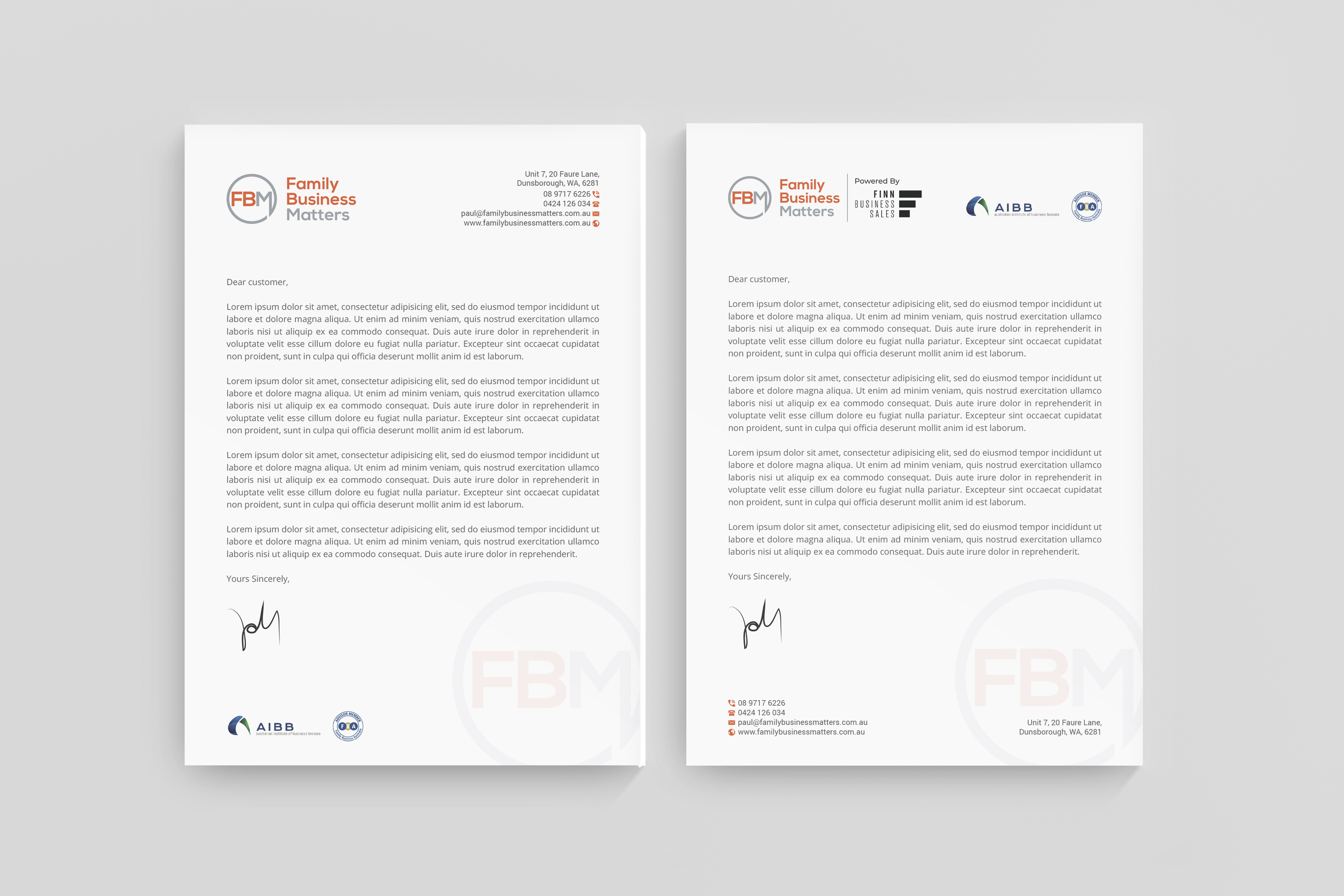 Design de Papeterie par R.design pour Family Business Matters | Design #23955528