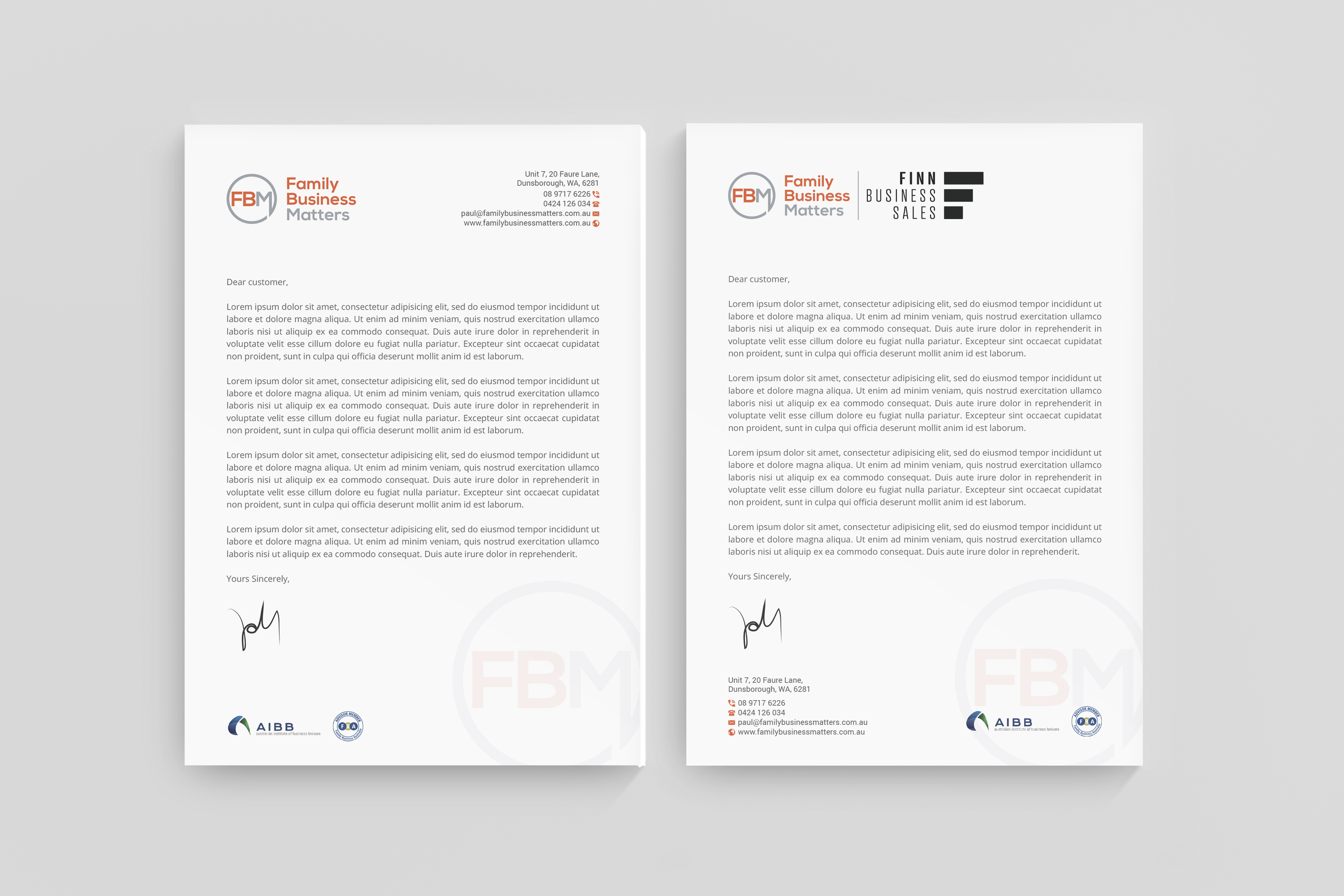 Design de Papeterie par R.design pour Family Business Matters | Design #23956845