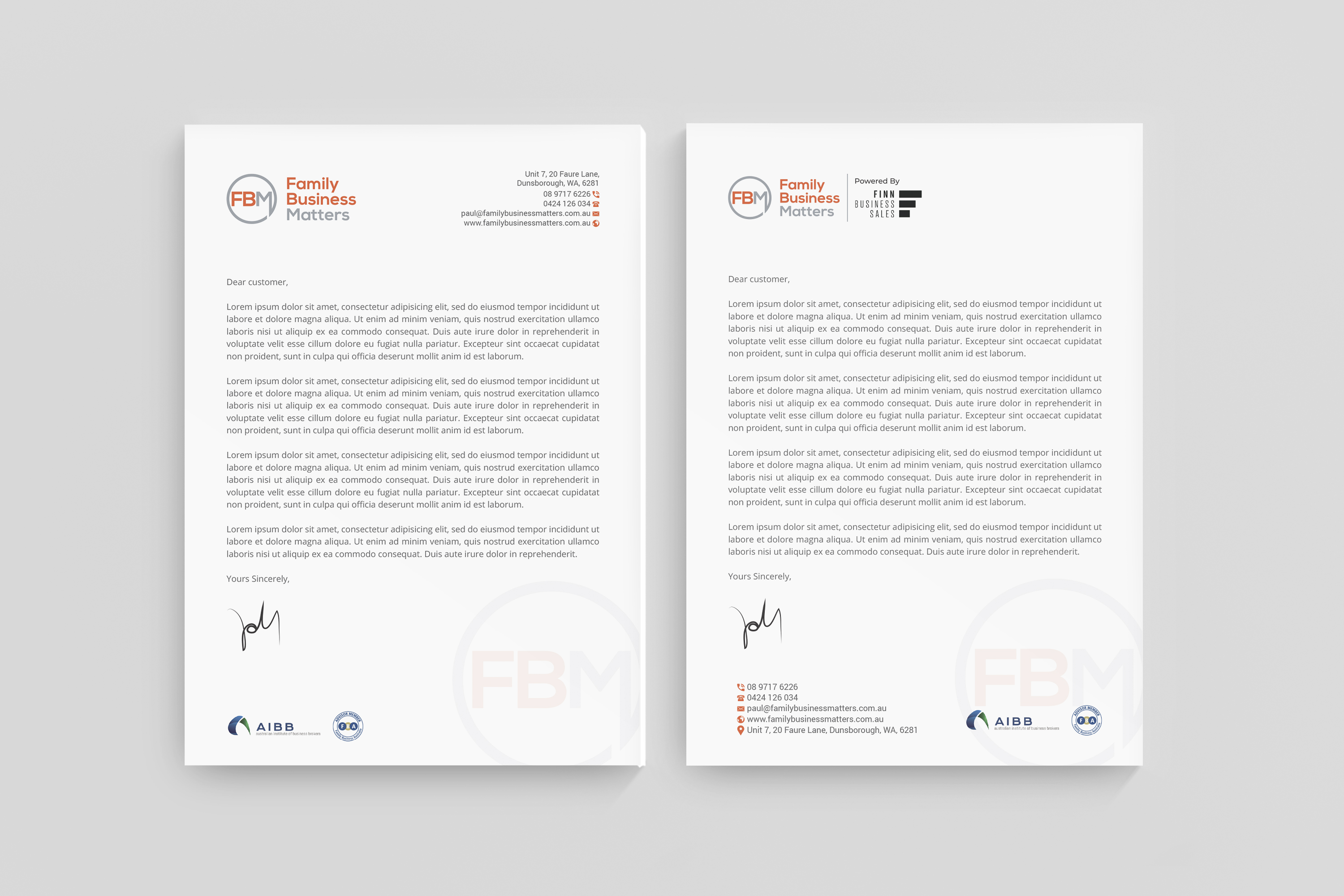 Design de Papeterie par R.design pour Family Business Matters | Design #23970310