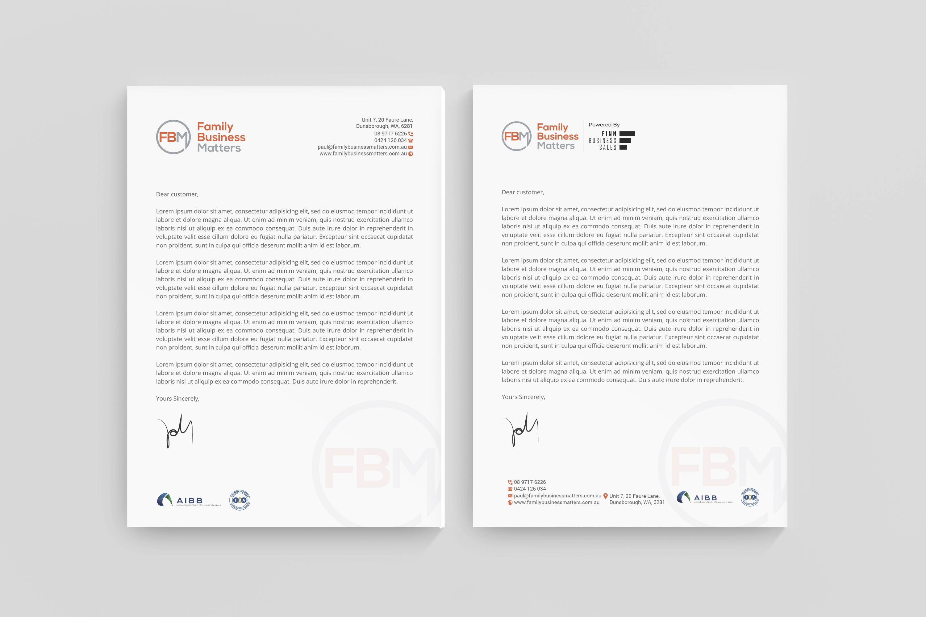 Design de Papeterie par R.design pour Family Business Matters | Design #23970384