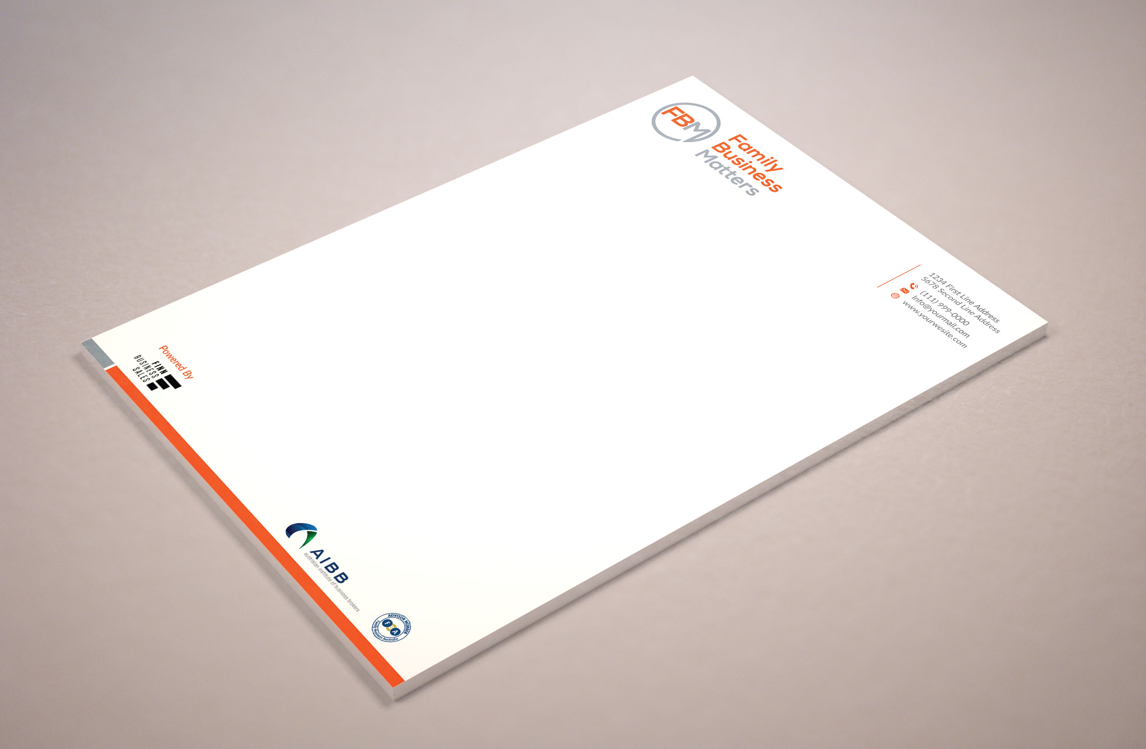 Diseño de Papelería por Musa. A para Family Business Matters | Diseño #23943761