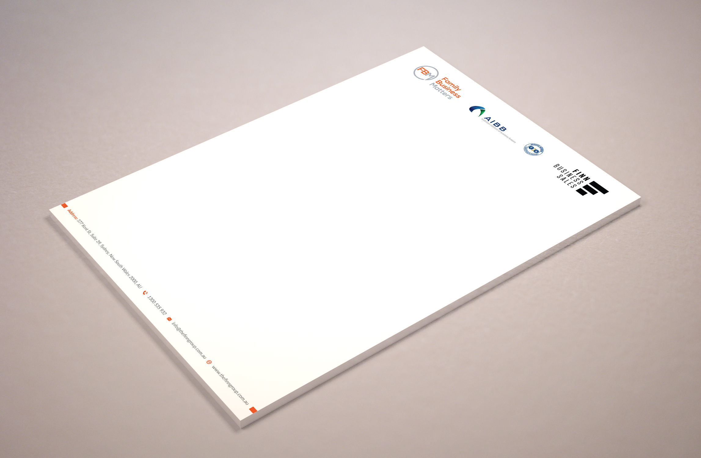 Stationery Design by Musa. A for Family Business Matters | Design #23993292