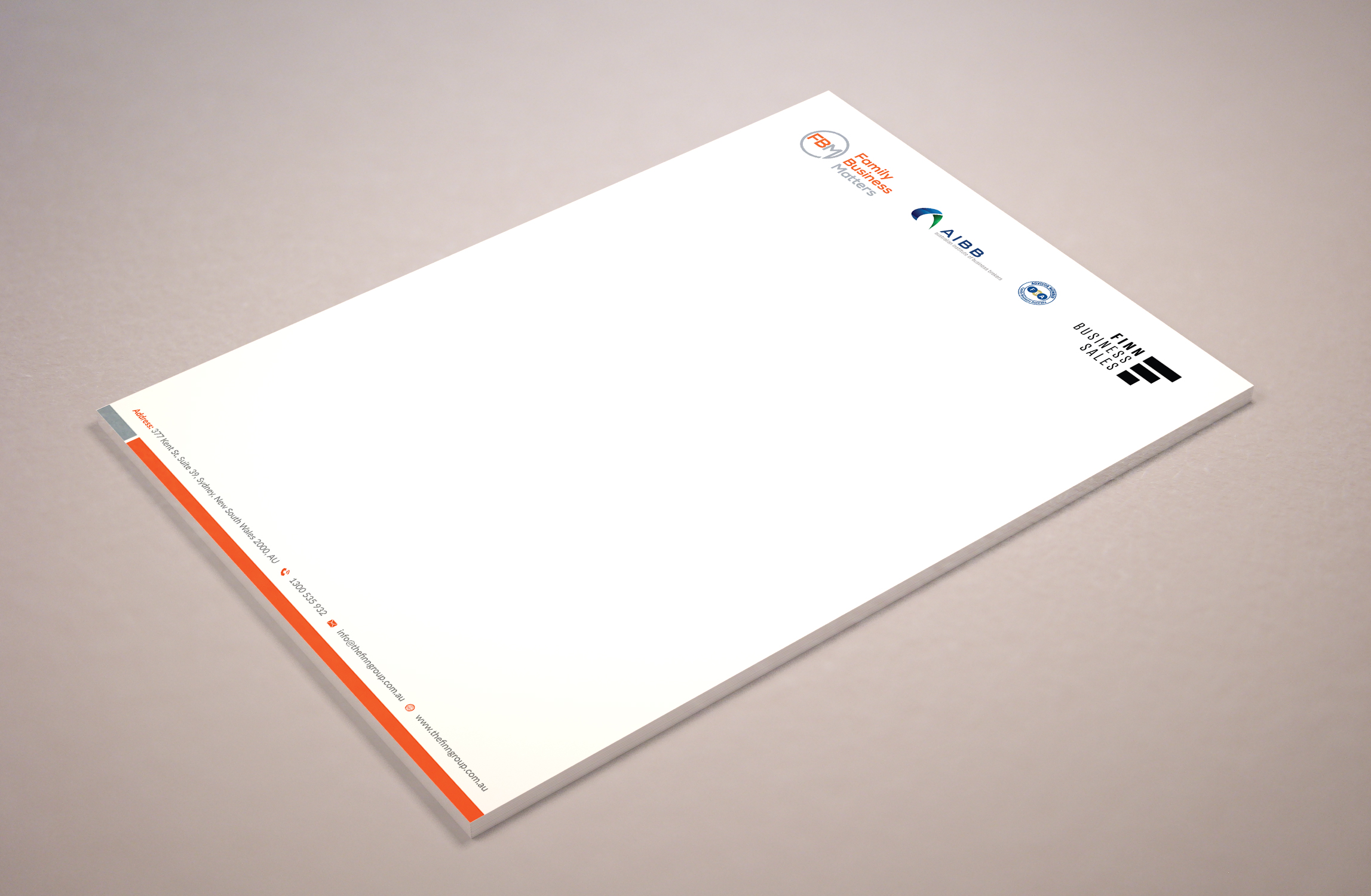 Stationery Design by Musa. A for Family Business Matters | Design #23993293