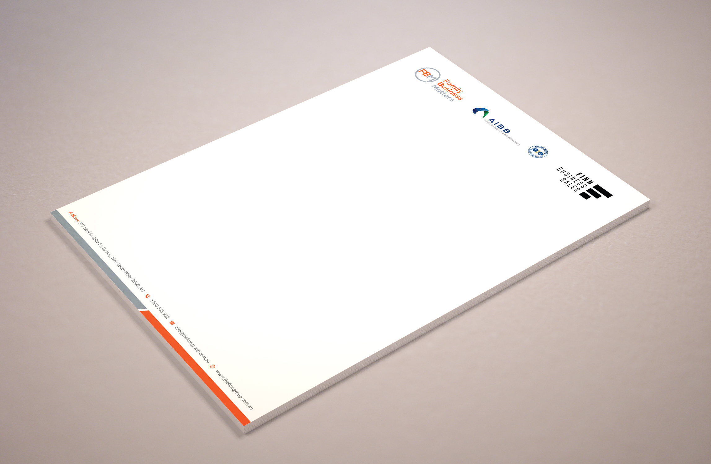 Stationery Design by Musa. A for Family Business Matters | Design #23993294