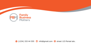 Stationery Design by Junaid 23 for Family Business Matters | Design #23943858