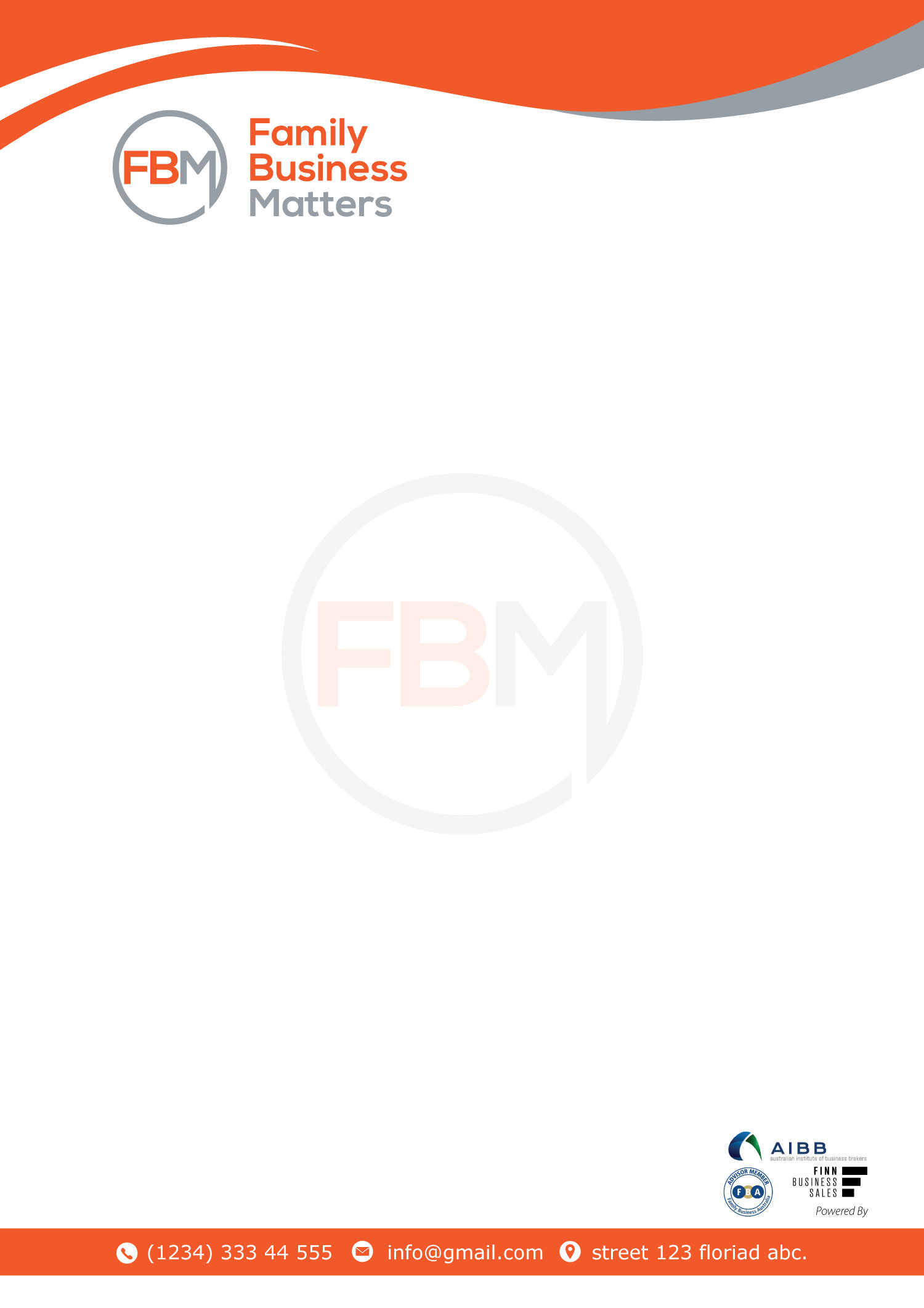 Stationery Design by Junaid 23 for Family Business Matters | Design #23943861