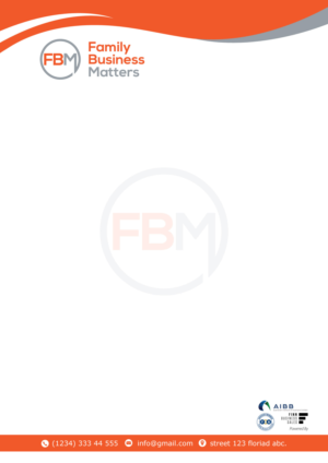 Design de Papeterie par Junaid 23 pour Family Business Matters | Design : #23943861