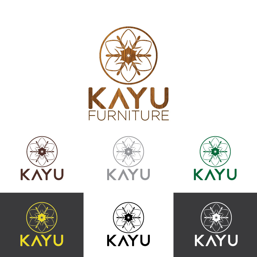 Logo Design by Oct-O-Ray Design for KAYU Furniture | Design #3021441
