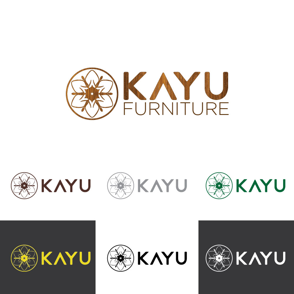 Logo Design by Oct-O-Ray Design for KAYU Furniture | Design #3031056