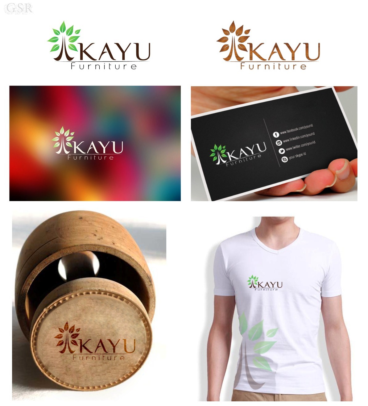 Logo Design by Gentle-Spring-Rain for KAYU Furniture | Design #3062019