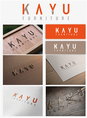 Logo Design by Shirlei Patricia for KAYU Furniture | Design: #2999983