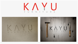 Logo Design by Shirlei Patricia for KAYU Furniture | Design: #3009874