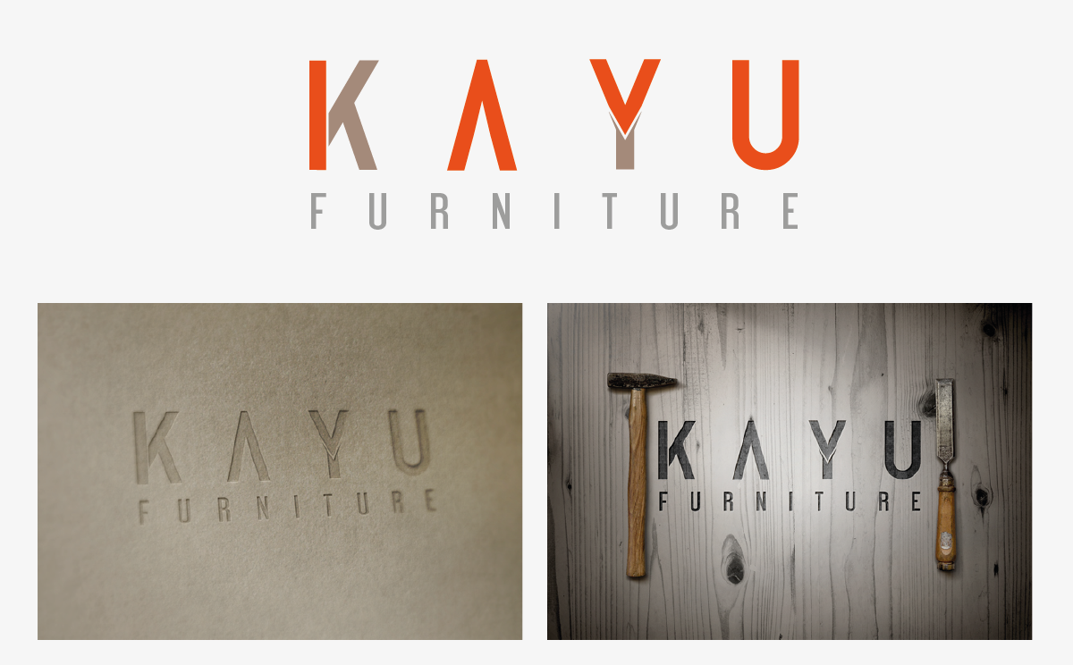 Logo Design by Shirlei Patricia for KAYU Furniture | Design #3040971