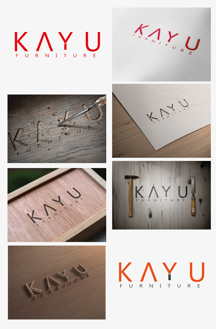Logo Design by Shirlei Patricia for KAYU Furniture | Design #3060376