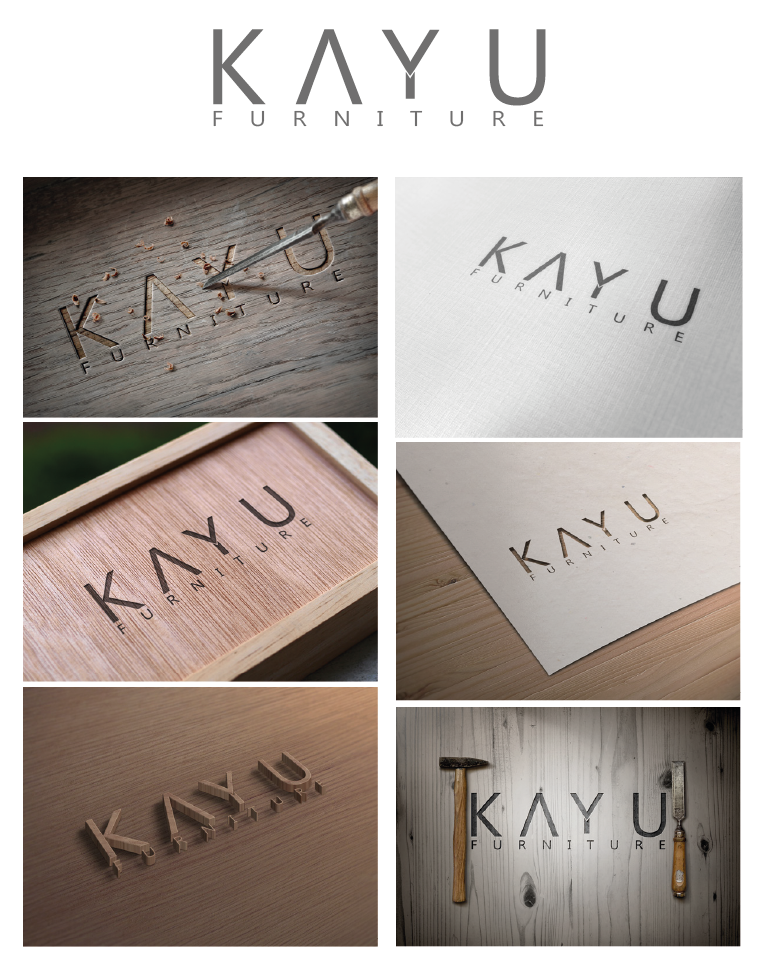 Logo Design by Shirlei Patricia for KAYU Furniture | Design #3061024