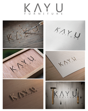 Logo Design by Shirlei Patricia for KAYU Furniture | Design: #3061024