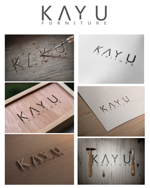 Logo Design by Shirlei Patricia for KAYU Furniture | Design: #3061026