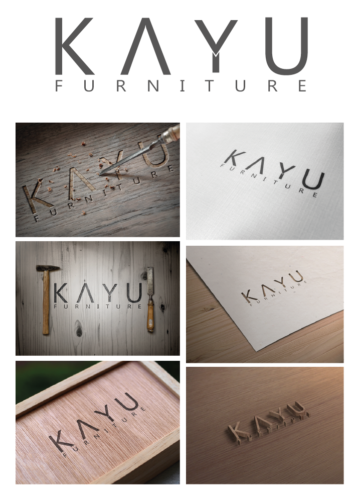 Logo Design by Shirlei Patricia for KAYU Furniture | Design #3063208