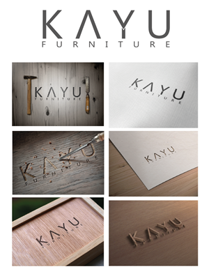 Logo Design by Shirlei Patricia for KAYU Furniture | Design: #3063311