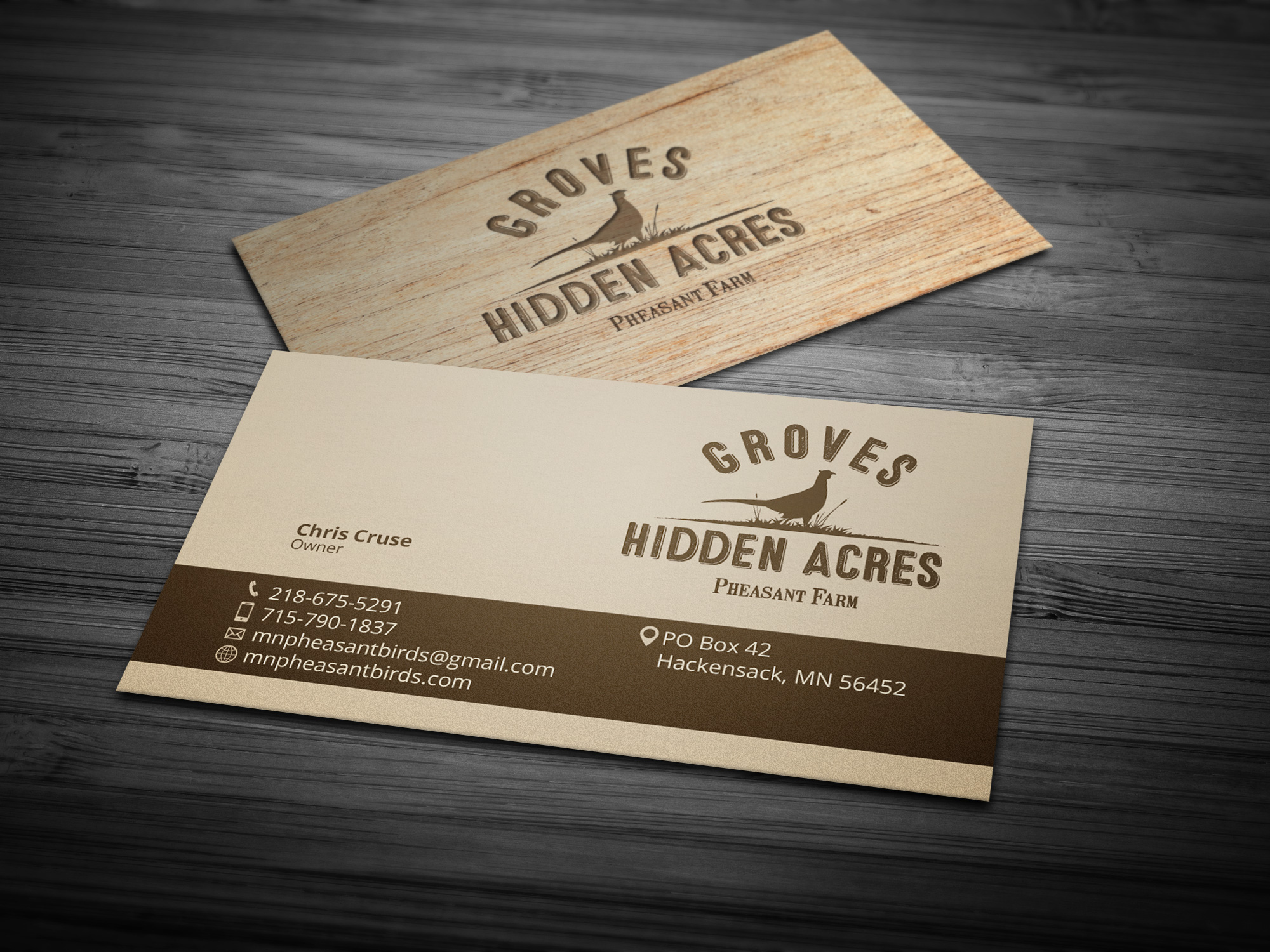 Visitenkarten-Design von Sergio Coelho für Cruse Dog's Honey | Design #23947470