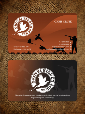 Pheasant Farm needs a logo design | Diseño de Tarjeta de Presentación por Sandaruwan