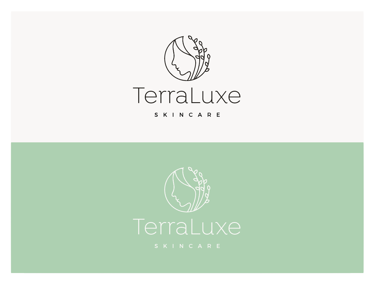 Logo Design by wonderland for terra luxe skin care, llc | Design #23948004