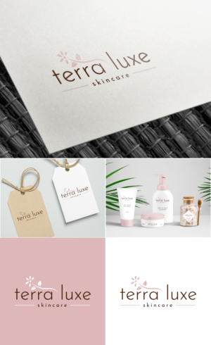 Logo Design by Nicolene Barnard for terra luxe skin care, llc | Design: #23990064