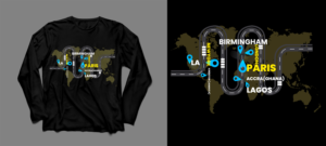 world tour style Tshirt design for our shop | T-Shirt-Design von SAI DESIGNS