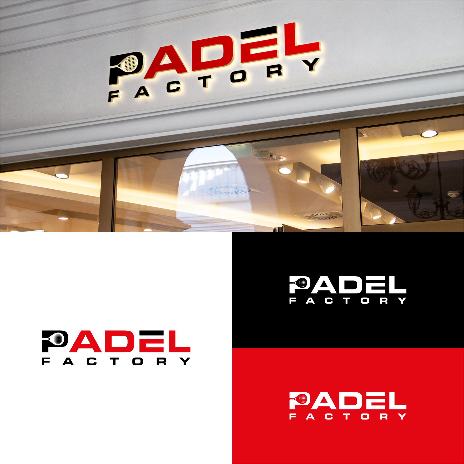 Logo Design by tejo for Padel Factory | Design #23968121