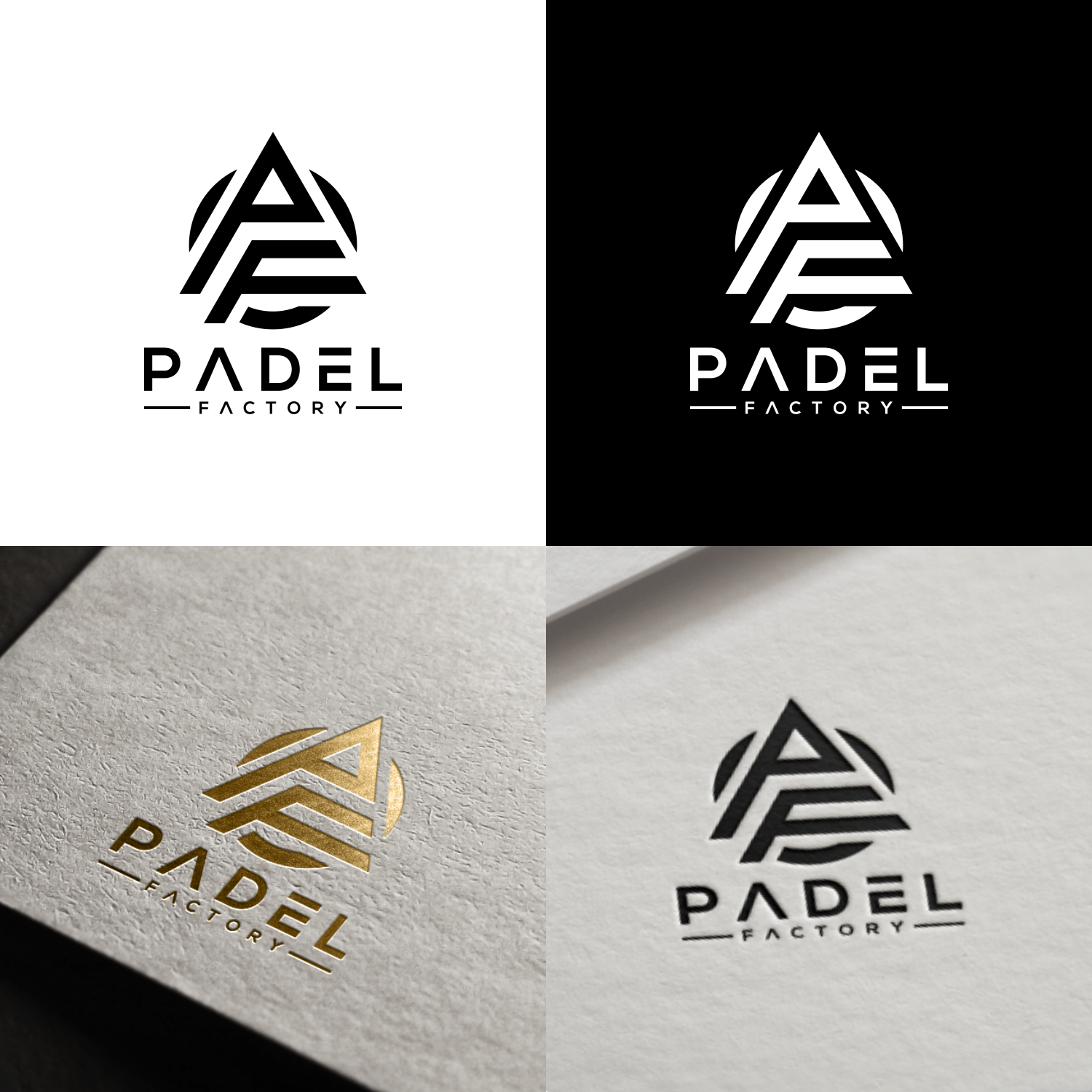 Logo Design by galang1996 2 for Padel Factory | Design #23966190