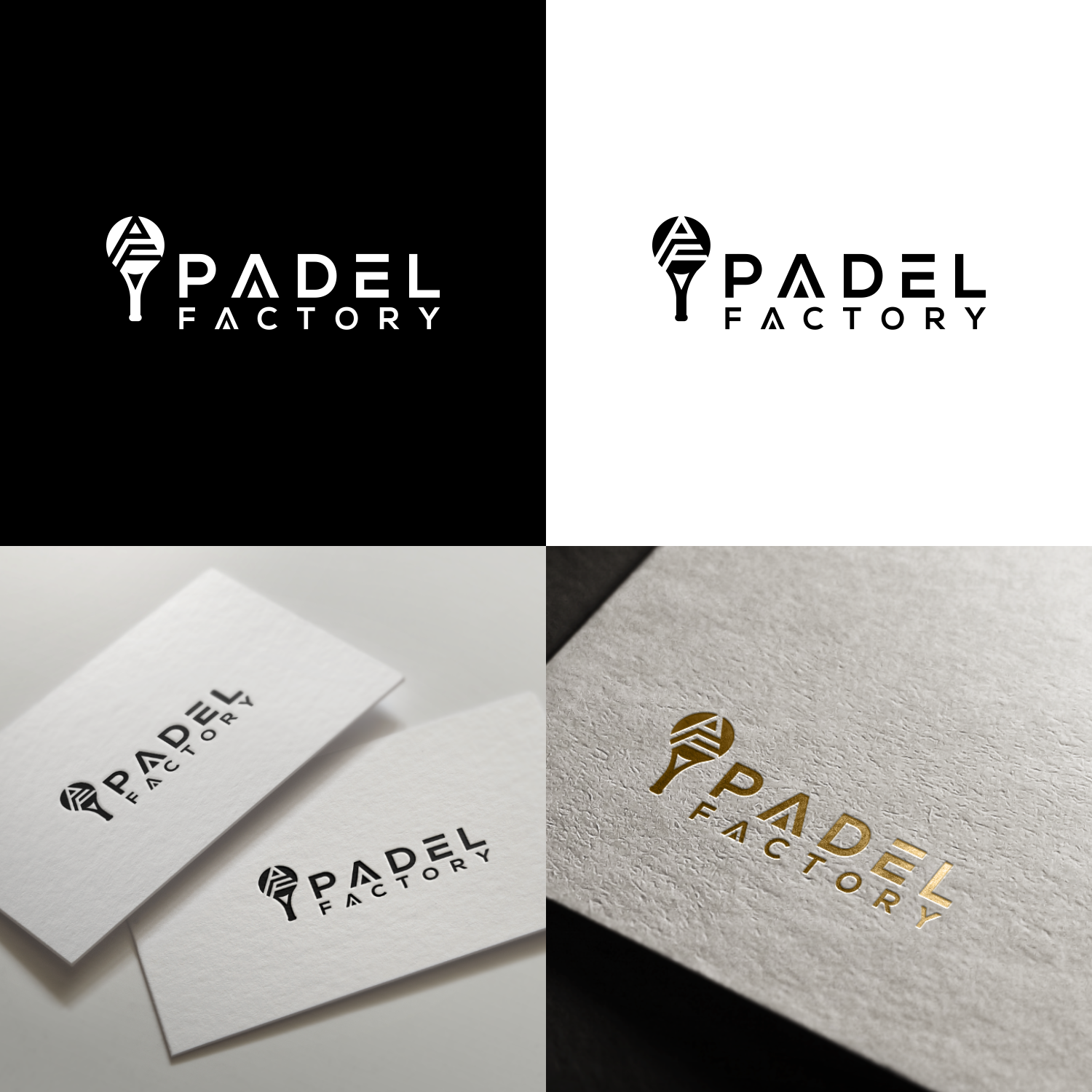 Diseño de Logo por galang1996 2 para Padel Factory | Diseño #23973200