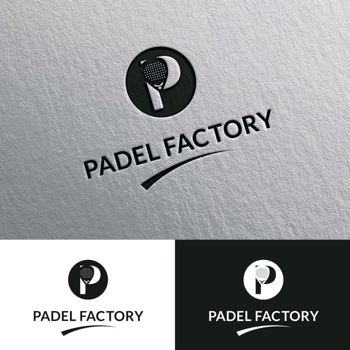 Logo Design by Rii for Padel Factory | Design #23950667