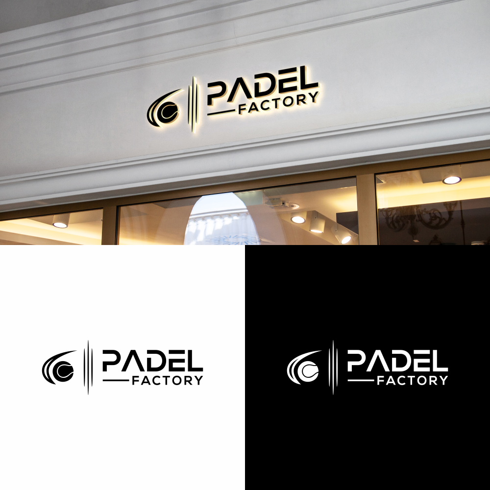 Logo Design by mbah suratman for Padel Factory | Design #23951849