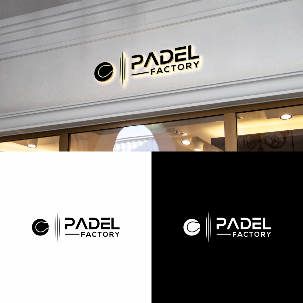 Logo-Design von mbah suratman für Padel Factory | Design #23952204