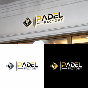 Diseño de Logo por mbah suratman para Padel Factory | Diseño: #23965386
