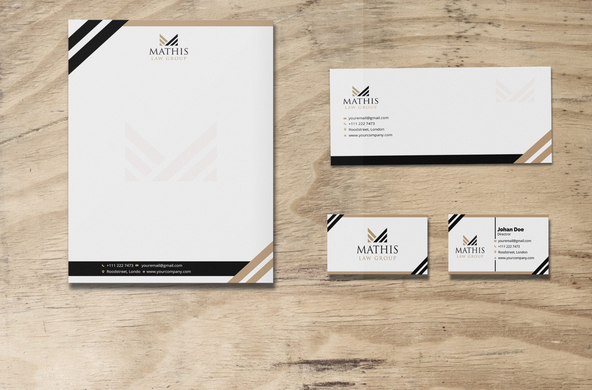 Design En-Tête par Impressive Solutions pour Mathis Law Group  | Design #23949006