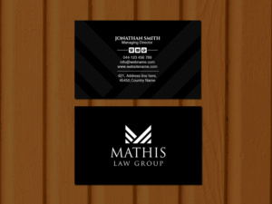 Diseño de Membrete por Creations Box 2015 para Mathis Law Group  | Diseño: #23952109