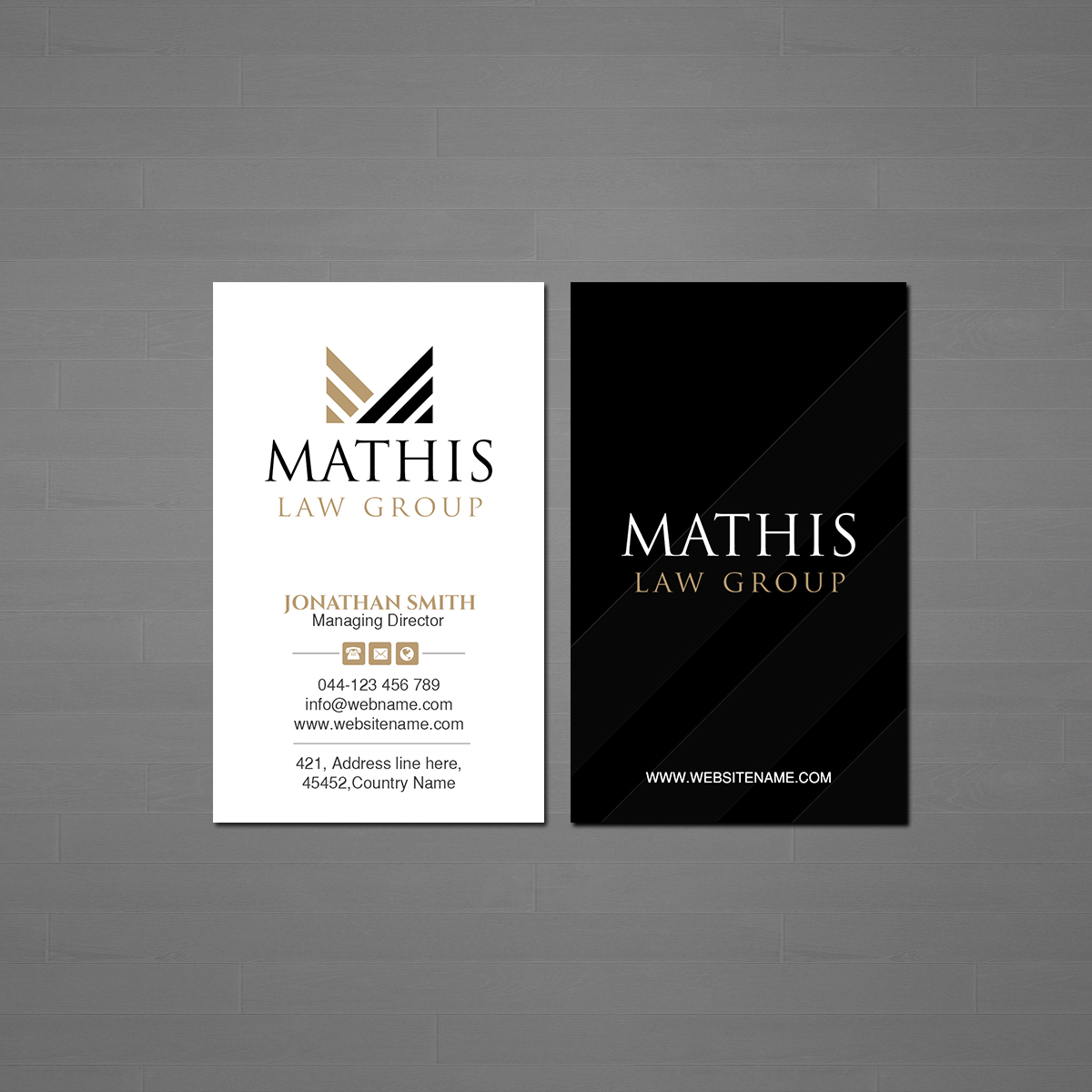 Diseño de Membrete por Creations Box 2015 para Mathis Law Group  | Diseño #23952126