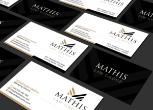 Letterhead Design by Creations Box 2015 for Mathis Law Group  | Design: #23952131