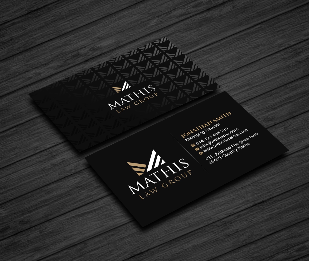 Letterhead Design by Creations Box 2015 for Mathis Law Group  | Design #23952534