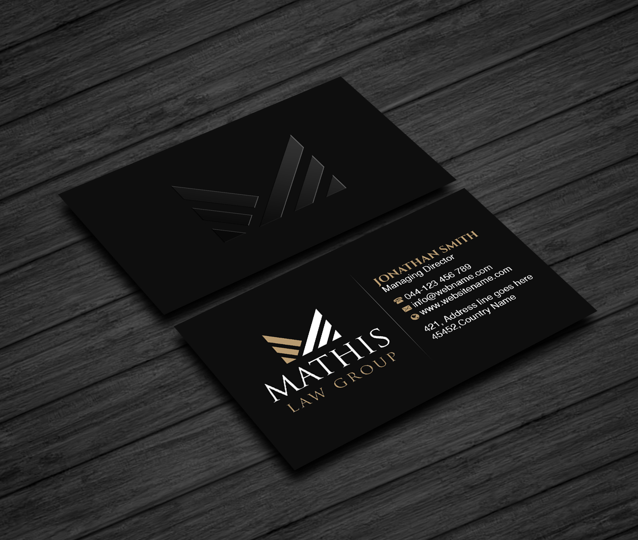 Letterhead Design by Creations Box 2015 for Mathis Law Group  | Design #23952535